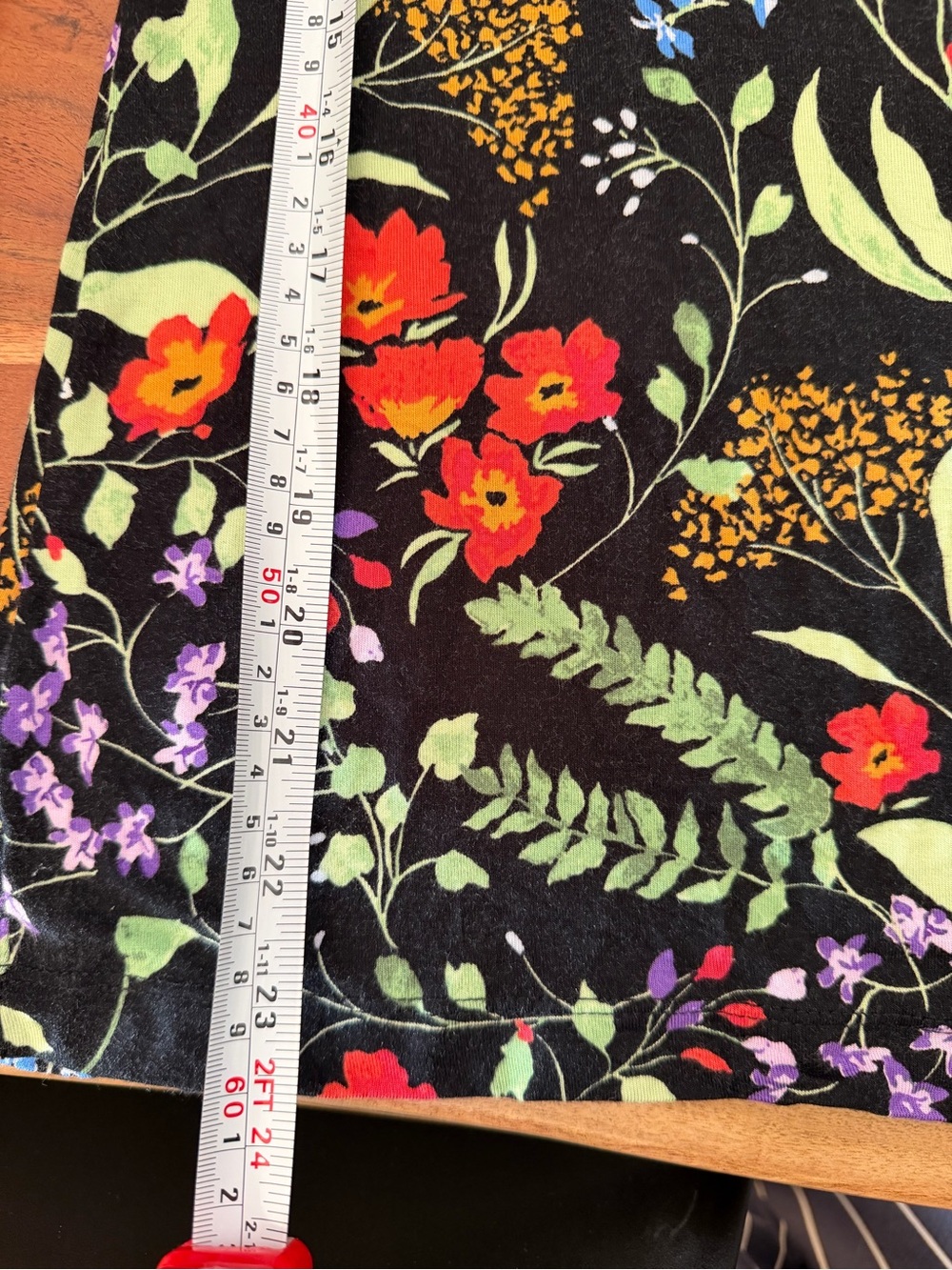 Anthropologie Black Floral Puff Sleeve Peasant Blouse Size M - Picture 6 of 7